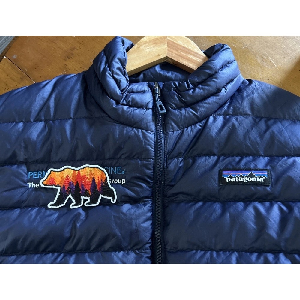 Women's Patagonia Down Sweater Jacket 800 Goose Down Quilted Puffer Large 84683